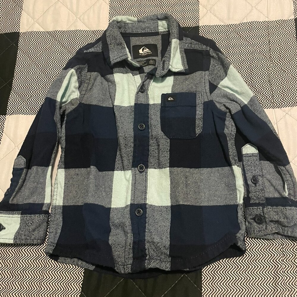Quiksilver Flannel Size 2